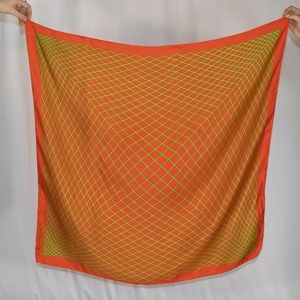 Rare 70s Richard Anuszkiewicz Silk Scarf